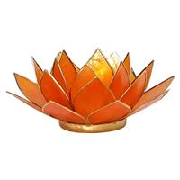 Lotus sfeerlicht oranje 2e chakra