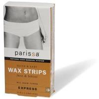 Wax strips face en bikini, Parissa