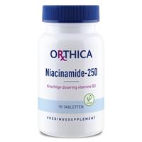 Vitamine B3 niacinamide 250